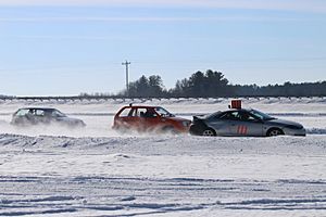 Lake DuBay Winter Thunder Ice Racing 2017 FWDS