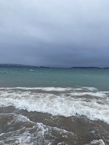 Lake Superior waves