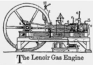 Lenoir gas engine 1860