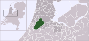 Location of Nieuw Vennep