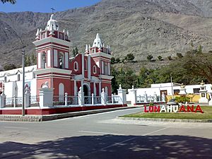 Plaza de Armas of Lunahuaná