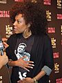 Lyrica Anderson Speaks with the Media