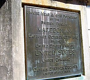 Macedonian Monument Plaque