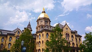 Main Building at the University of Notre Dame