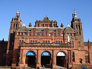 Main Entrance of the Kelvingrove Art Meseum