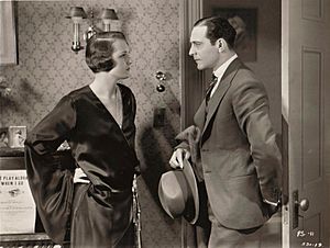 Mary Astor-Ricardo Cortez in Behind Office Doors