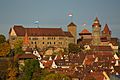 Nürnberger Burg im Herbst von SüdWest 05