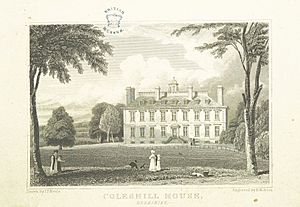 Neale(1818) p1.082 - Coleshill House, Berkshire