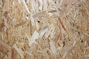 Oriented strand board at Courtabœuf 2011