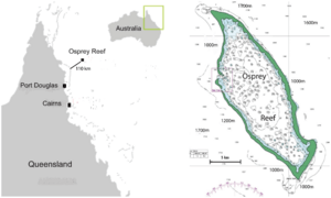 Osprey Reef map