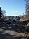 Pennsylvania Route 93 in Conyngham during a traffic jam.JPG