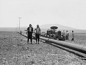 Pipeline work