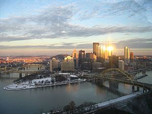 Pittsburgh from Mt Washington by Jennifer Yang