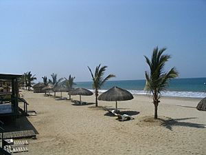 A beach in Punta Sal