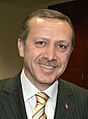 Recep Tayyip Erdoğan, Turkish Prime Minister, in Brussels (cropped)