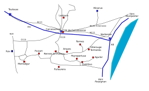 Routes des châteaux cathares
