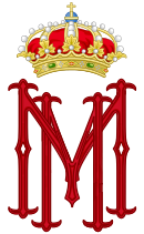 Royal Monogram of Queen Mercedes of Spain