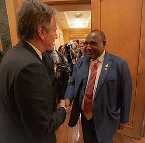 Secretary Blinken Meets With Papua New Guinea Prime Minister Marape (52505821349)