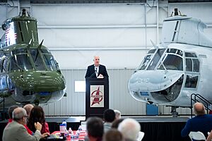 Senator Bob Casey Helicopter Factory