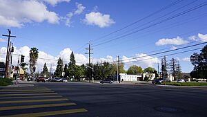 Sepulveda and Plummer, North Hills, Los Angeles, California