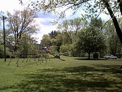 Sherrodsville Community Park in Spring