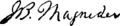 Signature of John Bankhead Magruder (1807–1871)