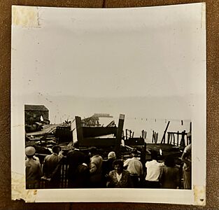 Steamship Pier Jersey Shore Destruction Hurricane 1944 03