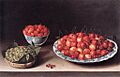 Still-Life with Cherries Strawberries and Gooseberries 1630 Moillon