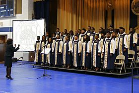 Stillman College Choir performs at Fall Convocation
