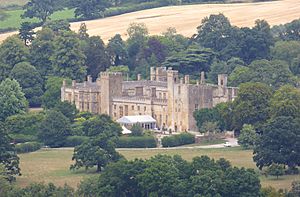 Sudeley Castle from the Cotswolds Way