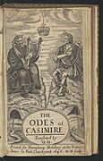 The odes of Casimire 1646 (84109891)