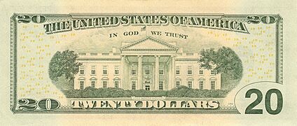 US $20 Series 2006 Reverse