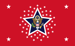 US Presidential Flag Army 1898