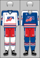 United States national ice hockey team jerseys 1989 (IHWC and WOG)