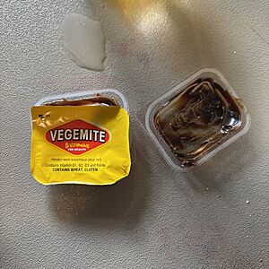 Vegemite packets