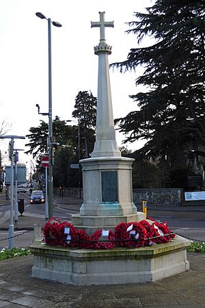 War Memorial at Esher (geograph 4314612)