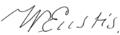 William Eustis Signature