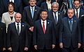 With participants of the Belt and Road international forum
