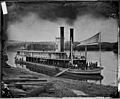 "Look out" (Transport Steamer) on Tennessee River - NARA - 5289791 restored
