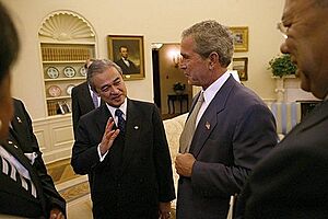 Abdullah badawi bush powell