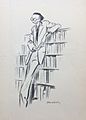 Aldous Huxley by Low