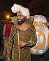 An African American Man at the Oaklawn Halloween Block Party