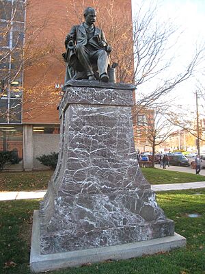 Anthony J. Drexel by Moses Ezekiel (1844-1917) - Drexel University - IMG 7320