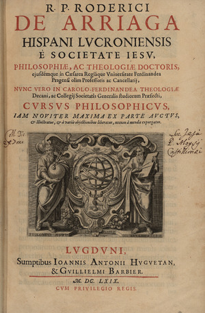 Arriaga - Cursus philosophicus, 1669 - 4530025