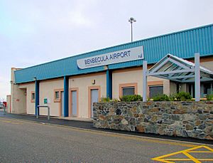 Benbecula airport building