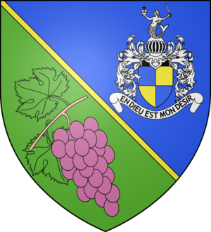 Blason ville fr Cussac-Fort-Médoc (Gironde)
