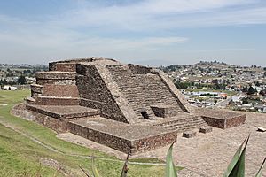 Calixtlahuaca, Temple of Ehecatl - Quetzalcoatl (20499853349)