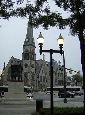 Central Methodist at Detroit Grand Circus Park