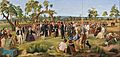 Charles Hill - The Proclamation of South Australia 1836 - Google Art Project