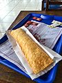 Cheese pastel in Brazil